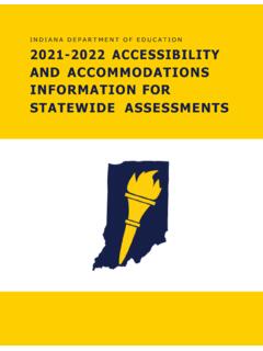 2021-2022 Accessibility and Accommodations Information for ...