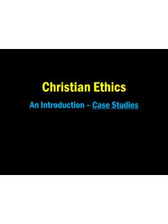 Christian Ethics - Let God be True