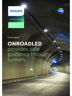 Product guide ONROADLED provides safe guidance …