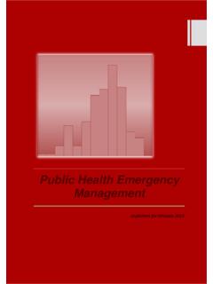 PHEM Guideline Final - Ethiopian Public Health Institute
