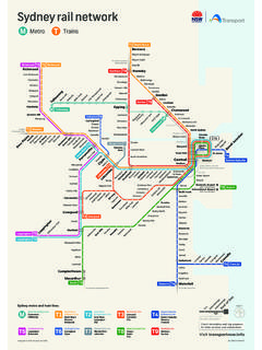 Sydney Trains Network Central Transport St trip Visit ...