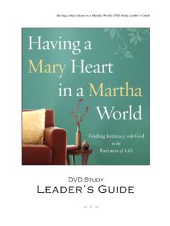 A Bible Study Leader’s Guide - Joanna Weaver