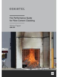 Fire Performance Guide for Fibre Cement Cladding