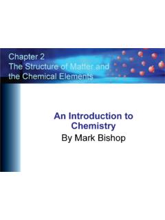 An Introduction to Chemistry