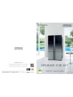 Refrigerator - Hitachi