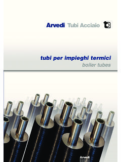 boiler tubes - Gruppo Arvedi