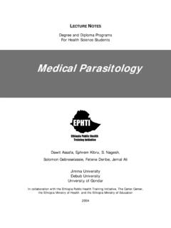 lecnote fm degree and diploma Med Parasitology