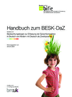 Handbuch zum BESK-DaZ - sprich-mit-mir.at