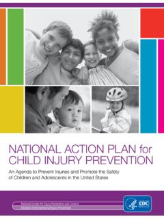 NATIONAL ACTION PLAN for CHILD INJURY PREVENTION