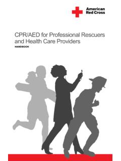 CPR/AED for Professional Rescuers and ... - American Red Cross