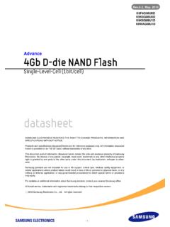 Advance 4Gb D-die NAND Flash