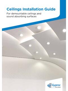 Ceilings Installation Guide - Gyproc