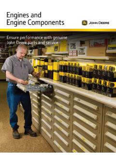 Engines and Engine Components - John Deere