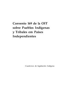 Convenio 169 de la OIT sobre Pueblos Ind&#237;genas y Tribales ...