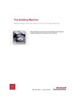 Tire Building Machine - Rockwell Automation