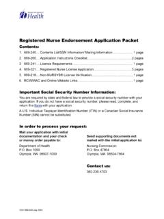 Registered Nurse Activation by Endorsement Application