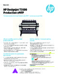 HP Designjet T3500 Production eMFP