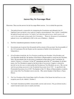 Answer Key for Scavenger Hunt - flsouthern.edu