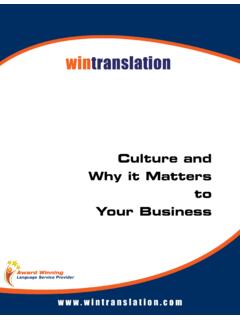 Culture and Why it Matters to Your Business - …