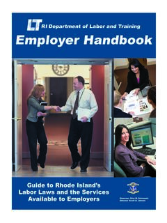 Employer Handbook