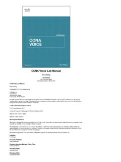 CCNA Voice Lab Manual - ipmanager.ir