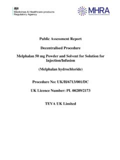 Public Assessment Report Decentralised Procedure …