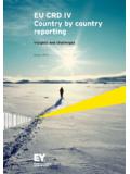 EU CRD IV Country by country reporting - Ernst &amp; …