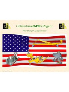 REGENT MFG., INC - Columbus Jack | A World Class …