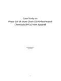 Case Study on Phase out of Short-Chain C6 Perfluorinated ...