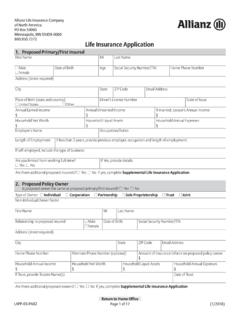 Life Insurance Application - Transpacific Financial Inc