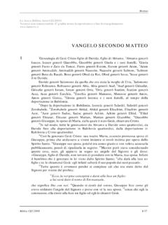 La Sacra Bibbia (testo CEI 2008) - verbumweb.net