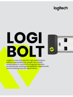 LOGI BOLT - logitech.com
