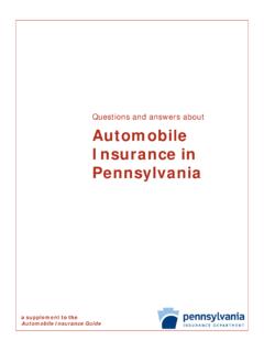Questions and answers about Automobile Insurance in …
