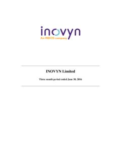 INOVYN Limited