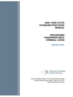 NEW YORK STATE STANDARD PRACTICES MANUAL …