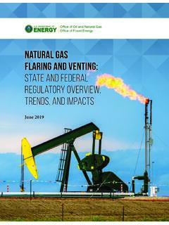 Natural Gas Flaring and Venting: State and Federal ...