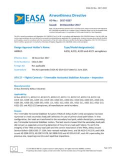 Airworthiness Directive - Civil Aviation Safety …