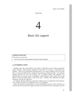 Basic life support - ALSG
