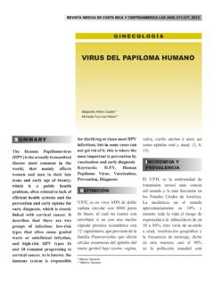 VIRUS DEL PAPILOMA HUMANO - medigraphic.com