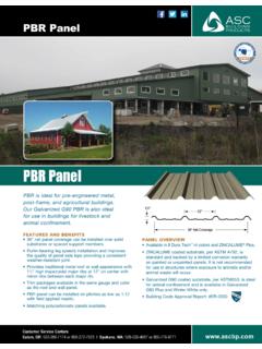 PBR Panel - ASC Building Products