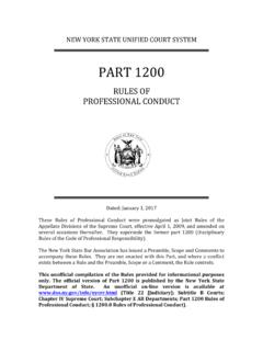RULE 1 - Coronavirus and the N.Y. State Courts