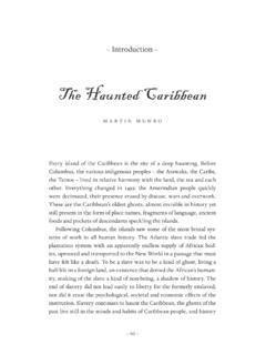 The Haunted Caribbean - UWI Press