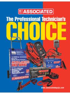 CHOICE - Leaders in Professional Battery Charging …