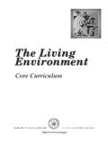 The Living Environment Core Curriculum