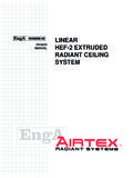 Airtex Linear Design Manual - Airtex Radiant Panels