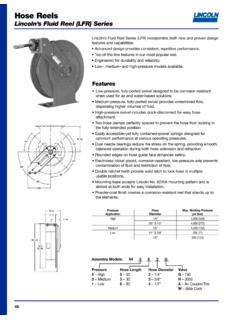 General Lubrication Equipment &amp; Accessories