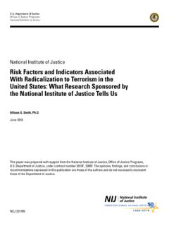 Risk Factors and Indicators Associated With Radicalization ...