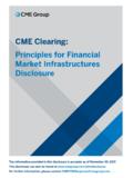 CME Clearing: Principles for Financial Disclosure