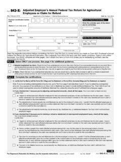 Form 943-X: Adjusted Employer’s Annual Federal …