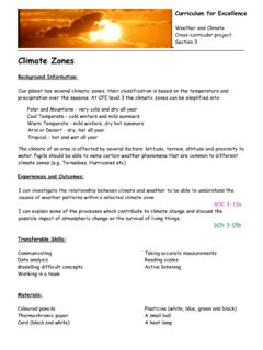 lesson3 climate zones - Metlink